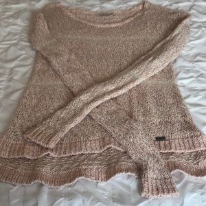 Abercrombie & Fitch pale pink&cream metallic